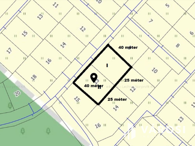 Új parcellázású, 2000nm-es telek Pomázon!