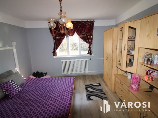 Jó elosztású ház, gazdálkodásra alkalmas telekkel.