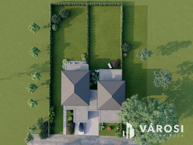 Újépítésű ikerház remek elosztással, kulcsrakészen!!!