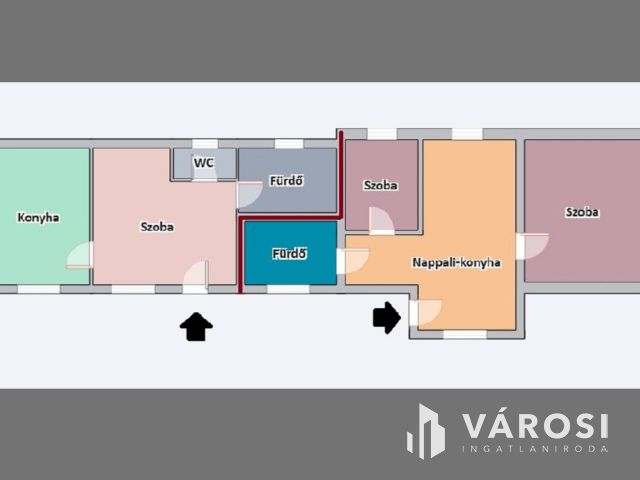 Két lakrész, számtalan lehetőség !