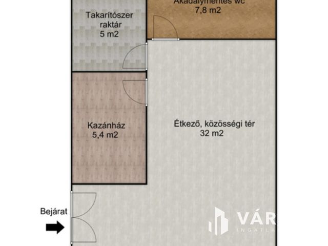 Eladó panzió saját parkolóval, nagy kerttel Bogácson!