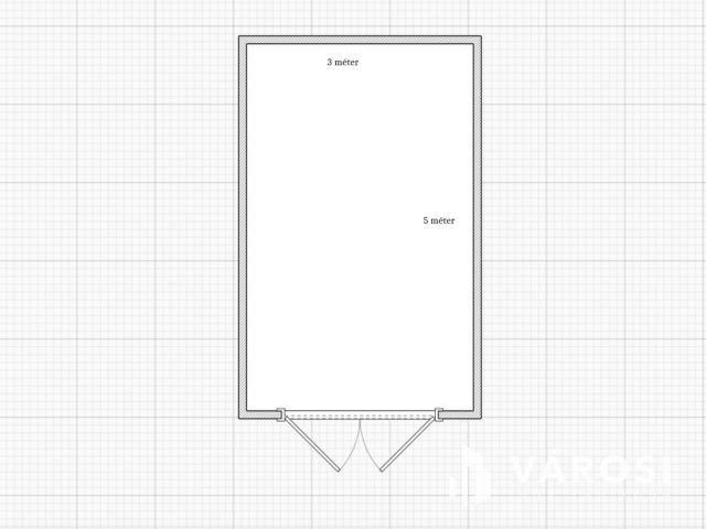 Felújított, rendezett garázs eladó Újszgeden