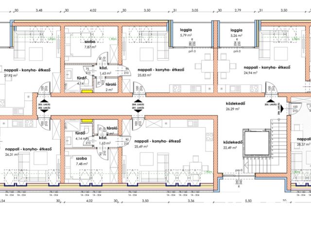 Második emeleti újépítésű lakás, Hagymatikumtól 60 méterre 1
