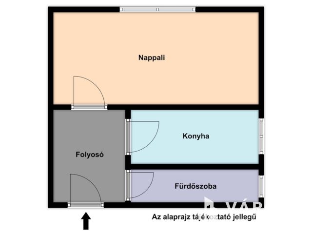 1.emeleti, sok lehetőséget rejtő lakás a Reitter-en